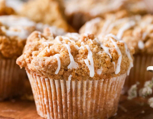 Cinnamon Streusel Coffee Cake Muffins - Dream Upon A Design, LLC.
