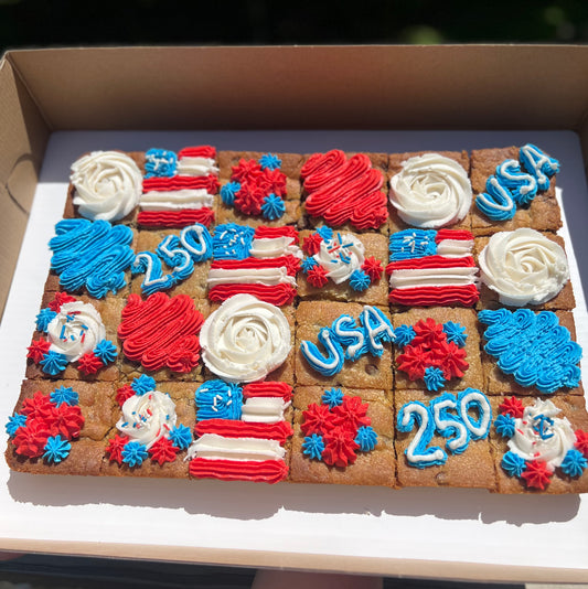 Pre-cut Cookie Cake - Dream Upon A Design, LLC.