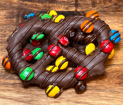 Candy Coated Chocolate Covered Pretzels - Dream Upon A Design, LLC.