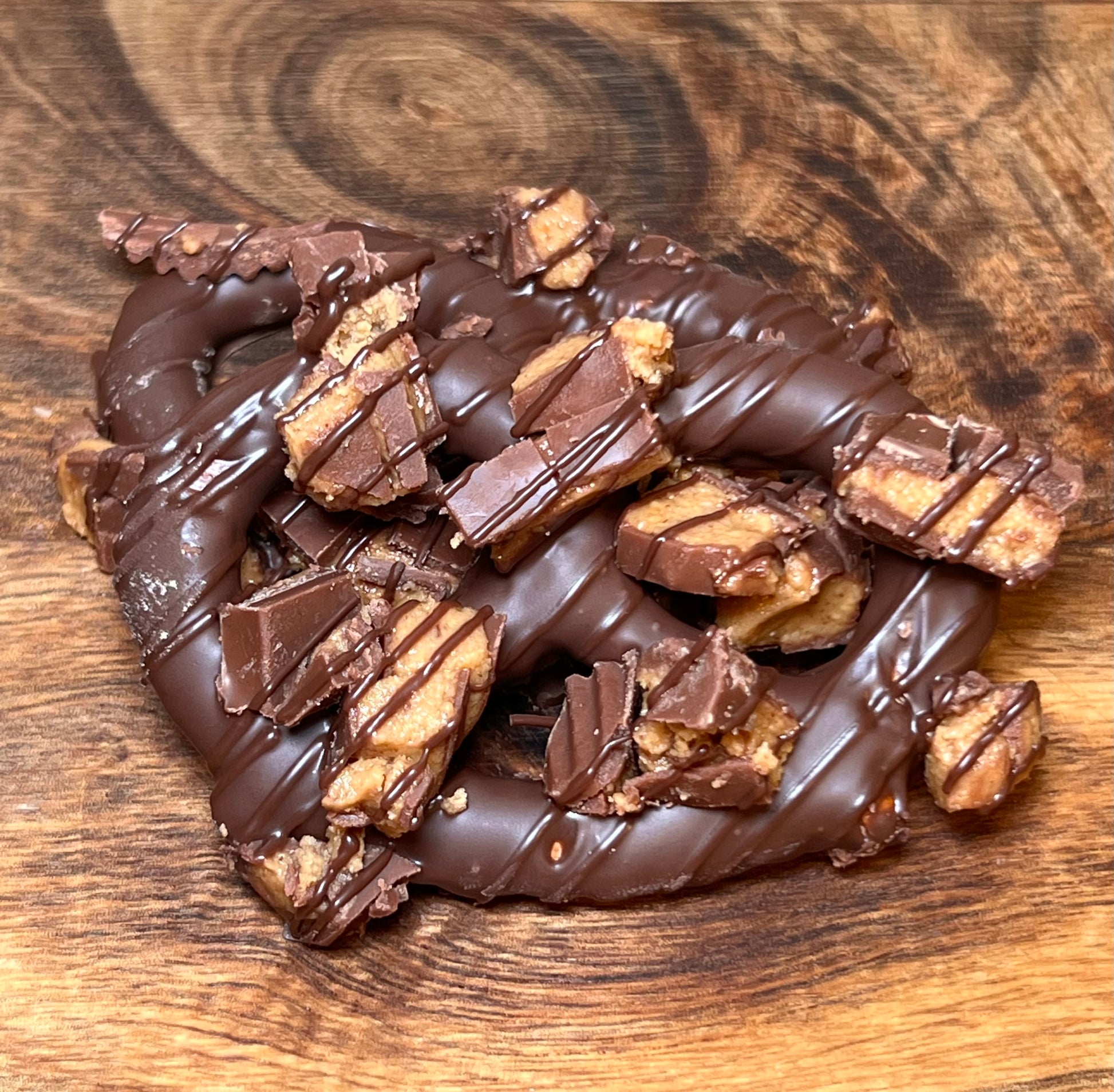 Candy Coated Chocolate Covered Pretzels - Dream Upon A Design, LLC.