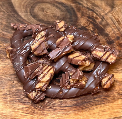 Candy Coated Chocolate Covered Pretzels - Dream Upon A Design, LLC.