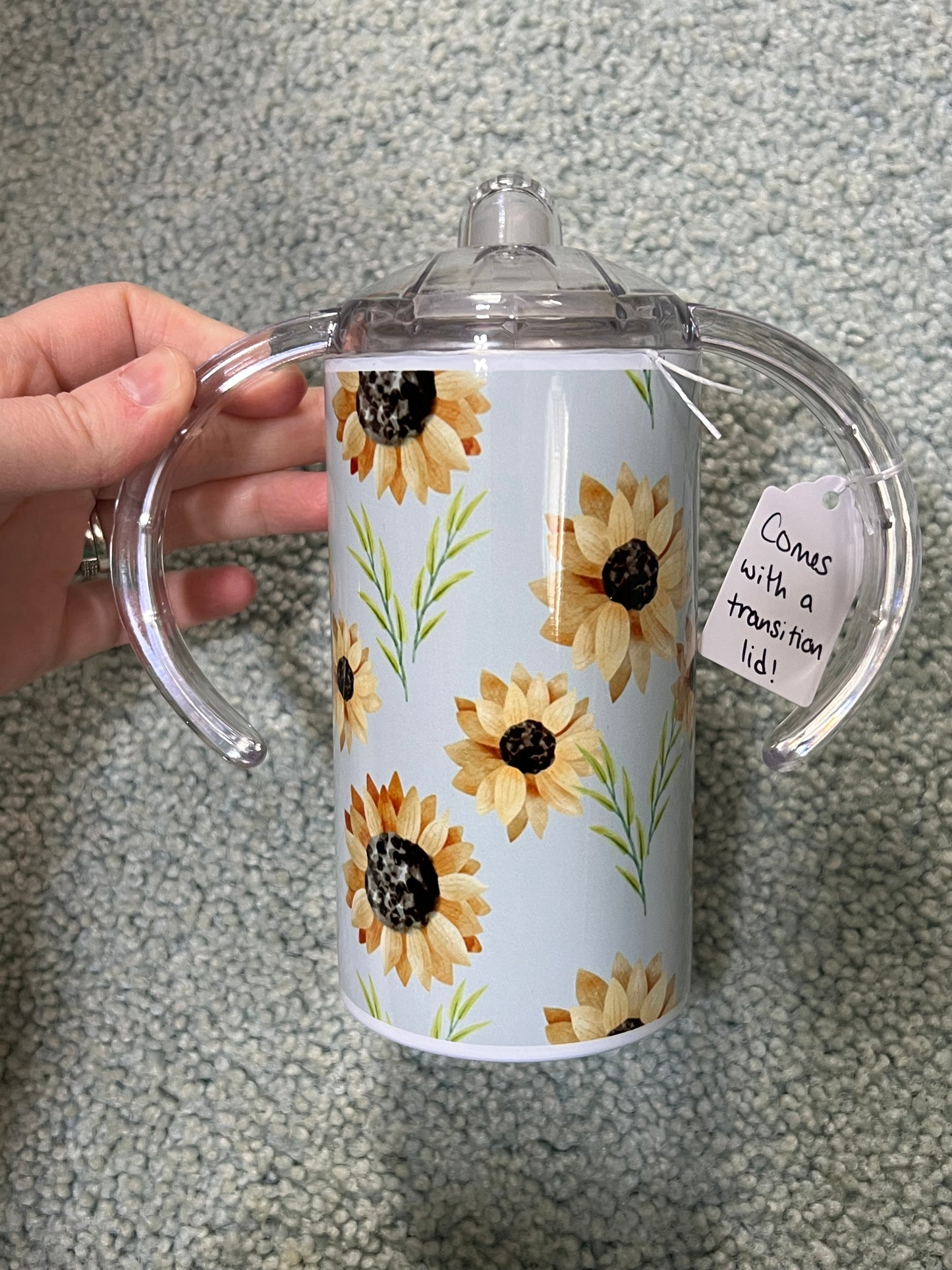 Sunflower Sippy Cup - Dream Upon A Design, LLC.