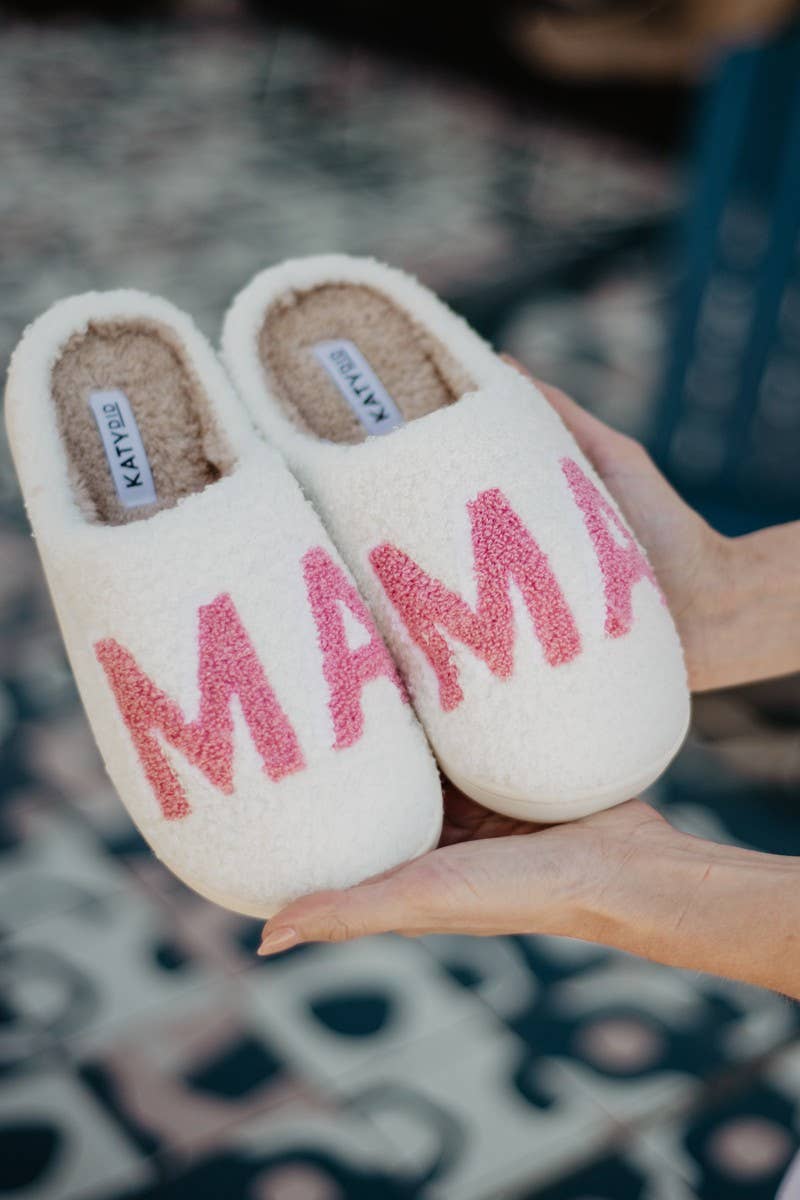 Pink MAMA Slippers
