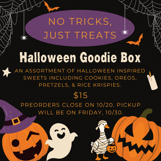 No Tricks, Just Treats Halloween Goodie Box 🎃👻 - Dream Upon A Design, LLC.