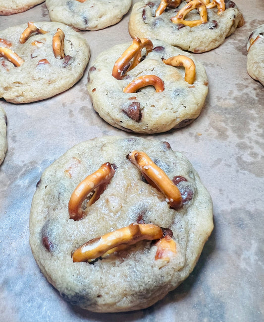 Salted Caramel Pretzel Cookies - Dream Upon A Design, LLC.