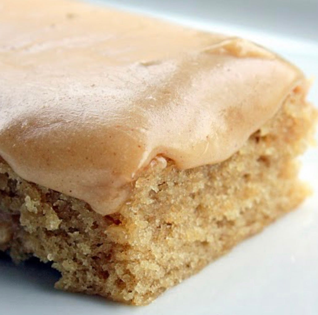 Peanut Butter Sheet Cake Slices - Dream Upon A Design, LLC.