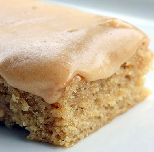 Peanut Butter Sheet Cake Slices - Dream Upon A Design, LLC.